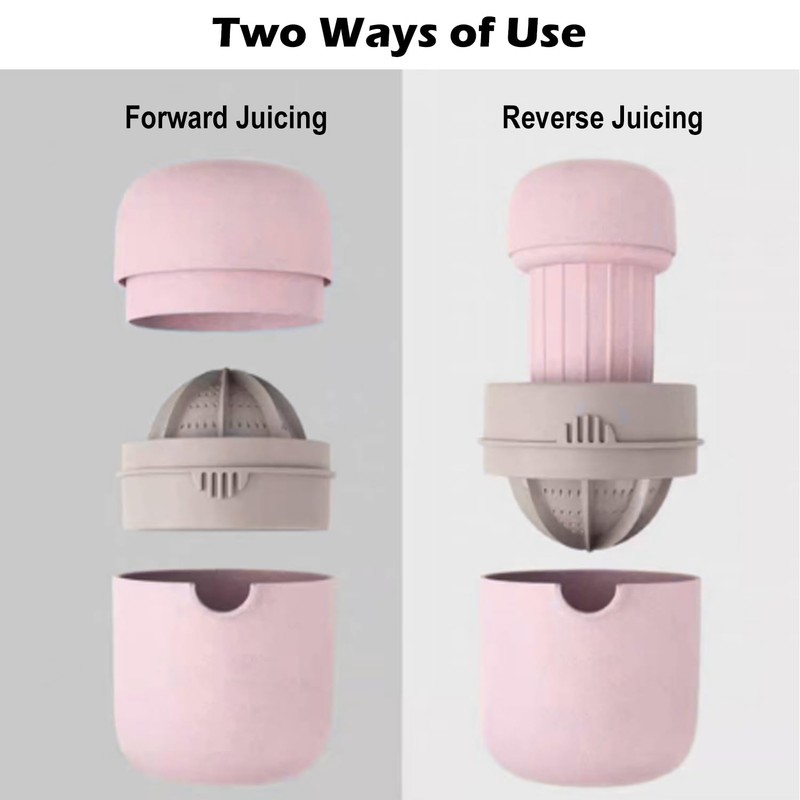 FUZVOL Lemon Squeezer,Portable Orange Juicer Lime Juicer with Two Ways