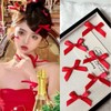 Ribbon, Hair Clip, Bow, Hairpin, Set of 20, 5 Colors,