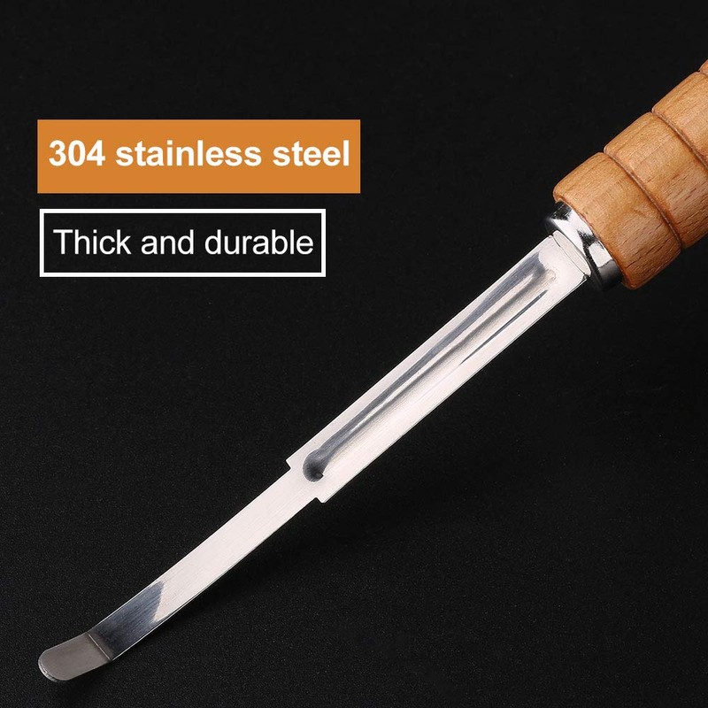 Senvasfa Bread Lame Premium Long Handle Bread Scoring Tool, Hand