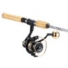 Sougayilang Reel and Fishing Rod Combo, Fiberglass Fishing Pole with