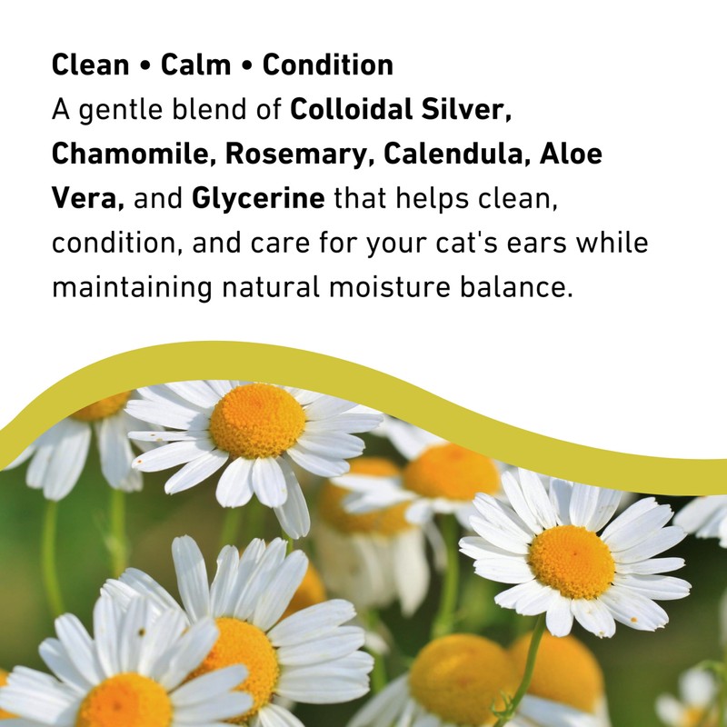 Nature's Greatest Secret Ear Drops for Cats 30ml | Colloidal
