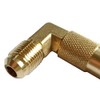 Seihao Propane Elbow Adapter with 3/8" Male Flare Connector Fitting