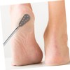 IWOWHERO Stainless Steel Double-headed Foot File for Callus Removal and