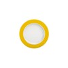 Ornamin Saucer/Side Plate Melamine Rim Yellow Ø 15 cm (Model