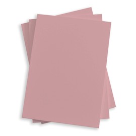 Dusty Rose Flat Card - A9 LCI Hue Matte 5 1/2 x 8 1/2 111C, 25 Pack
