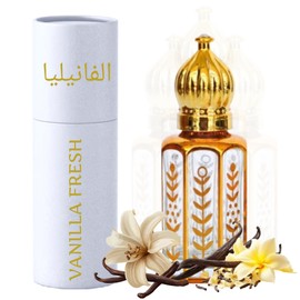 Equivalence Equivalence Vanilla ????????? Fragrance Oil Roll-on Perfume, Attar Bottle Deluxe 10ml -Alcohol Free (0.34 Fl Oz (Pack of 1), SWEET VANILLA)