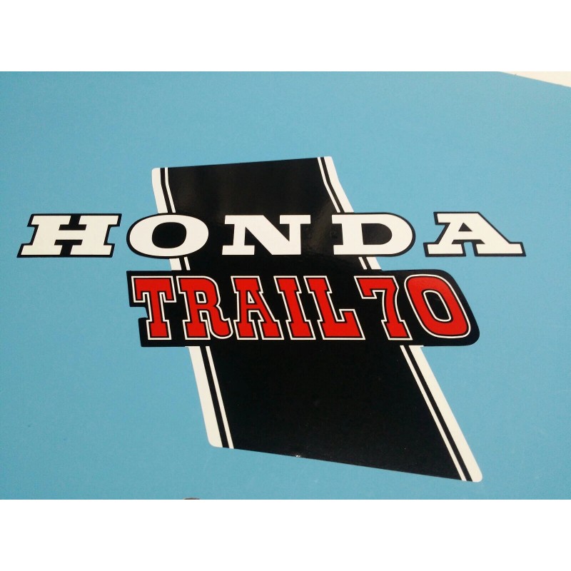 HONDA CT70 TRAIL70 1972 FRAME DECAL GRAPHIC SET (#H47)