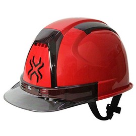 SK11 SPIDER SPD-No.390F Hard Hat, Red