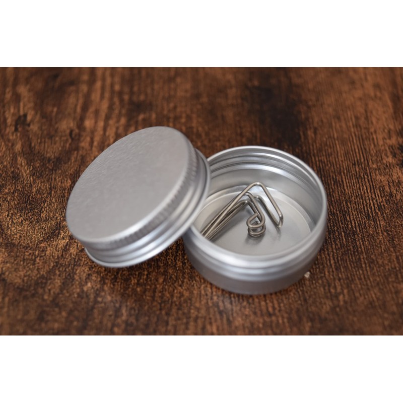 KALUGII Driclip Dri Clip 2nd-T Titanium with Aluminum Case Coffee
