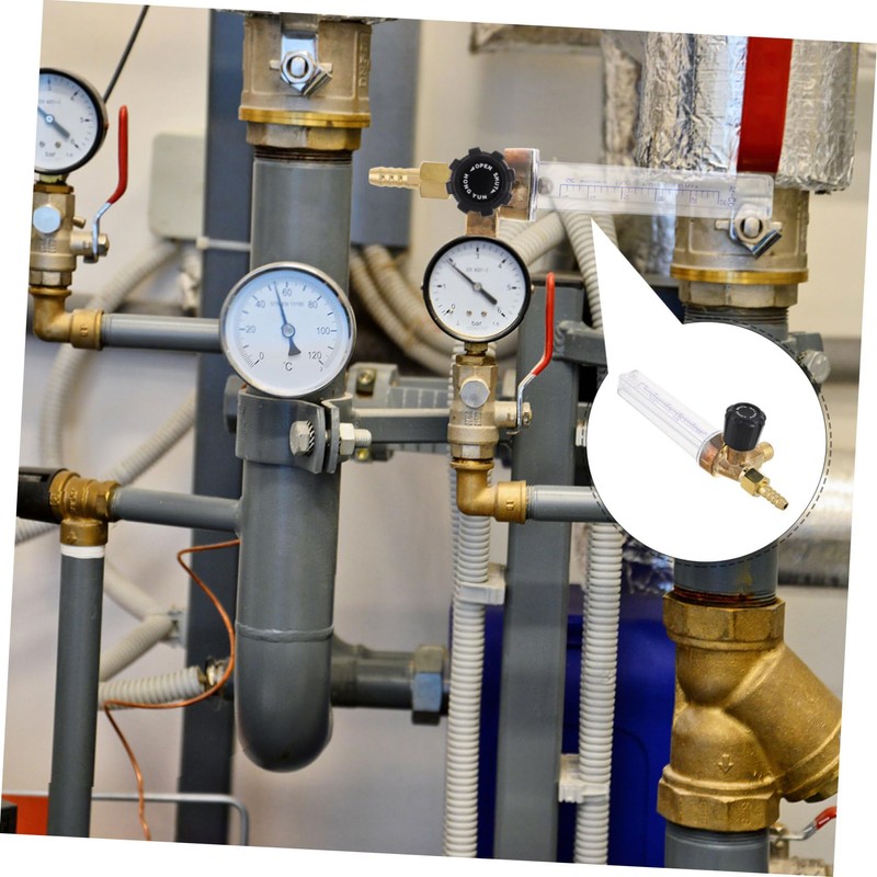 Alipis High Precision Marine Air Consumption Meter Argon Tube Flowmeter