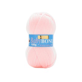 Hayfield Bonus DK Double Knitting, Baby Pink (851), 100g by Sirdar