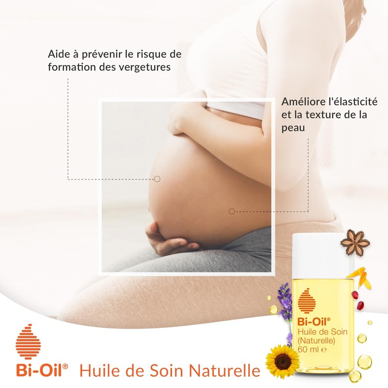 Bi-Oil Natural Care Oil - Specialized Care for Stretch Marks,