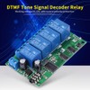 4 Channel Decoder Relay AD22B04 12V DTMF Relay Module (10A/250VAC,