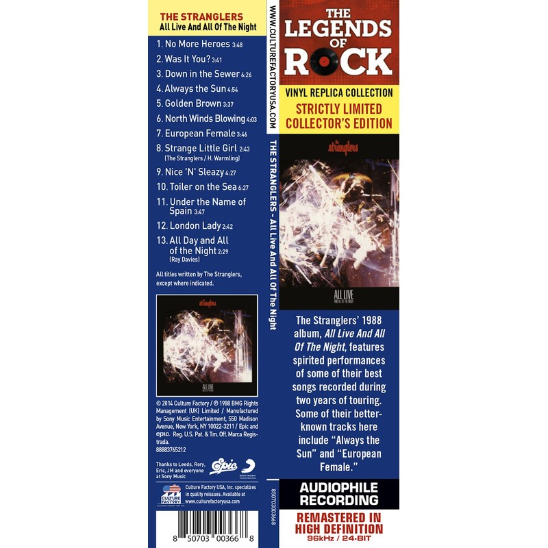 All Live All Of The Night