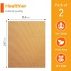 2 Pack Oven Liners for Bottom of Oven, Reusable -