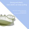 Crab Suction Plate with Suction Cup Base Silicone Divided Plate