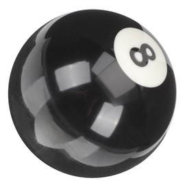 JUMPLAWN Palla da biliardo 8 pezzi numero 8 in resina resistente all'usura calibrata precisa rotonda ed equilibrata palla da gioco durevole per piscina e allenamento biliardo