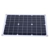 Solar Battery Charging Panel 50W Monocrystalline DC 18V Portable Solar