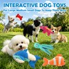 MRSOHRET Dog Squeak Toys for Aggressive Chewers, Crinkle Puppy Chew