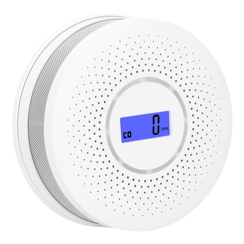 Home Automatic Carbon Monoxide Detector CO Alarm Detector with LCD