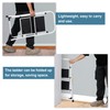 JungleA 2 Step Ladder Folding Step Stool,Small Foldable Home Step