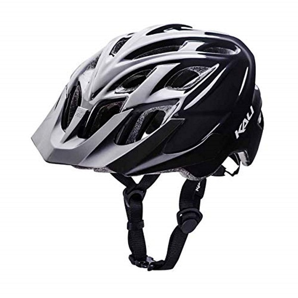 Kali Protectives Chakra Solo Half Size Cycling Helmet, Solid Black, S/M