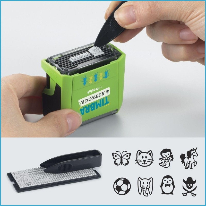 Trodat Stamp & Stick, Fabric Section Set, Drawing Series and