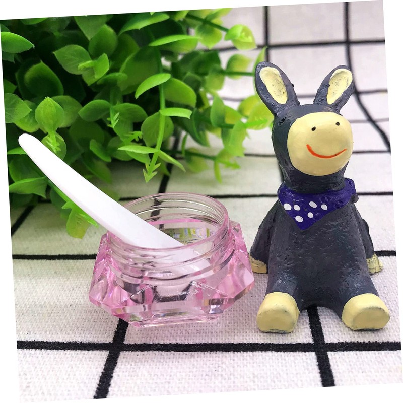 Healeved Sets Cream Sampling Spoons Multi-purpose Mini Spatulas for Makeup