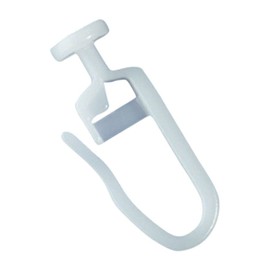 Dekohaken24-200 Stck. Gardinengleiter/Faltengleiter m. 9mm Kopf für Gardinenschienen verschließbar Gardinenhaken