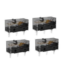 KAILH GM4.0 GM8.0 Micro Switch 60M 80MLife Gaming Mouse Micro Switch 3 Pin Black Mice Left Right Button GM 4.0 8.0 (Red 4pcs GM4.0)