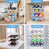 spospo Water Bottle Organizer for Cabinet, 4 Pack Water Bottle