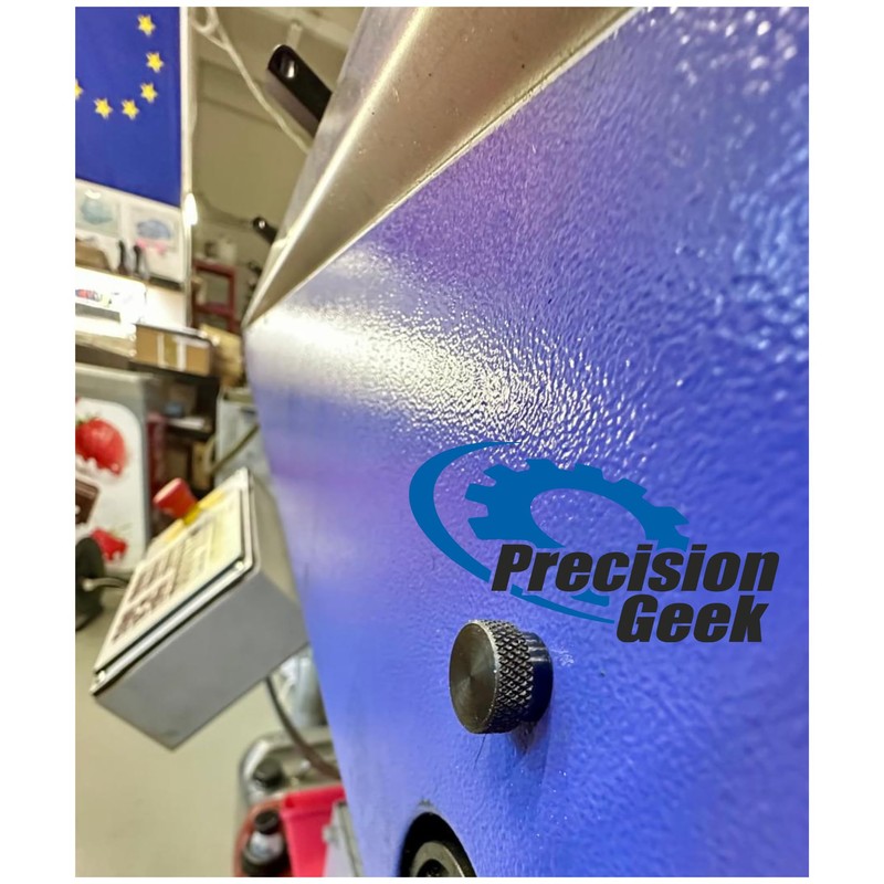 PrecisionGeek - Black Steel, Black Oxide, Knurled Screws M3 x