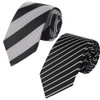NECOTIA Brand, 2-Piece Necktie, 2-Piece Set, 2.8 inches (7 cm)