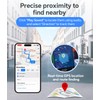 Air Tracker Tag IP67 Waterproof Bluetooth Tracker, Keychain Finder, Item