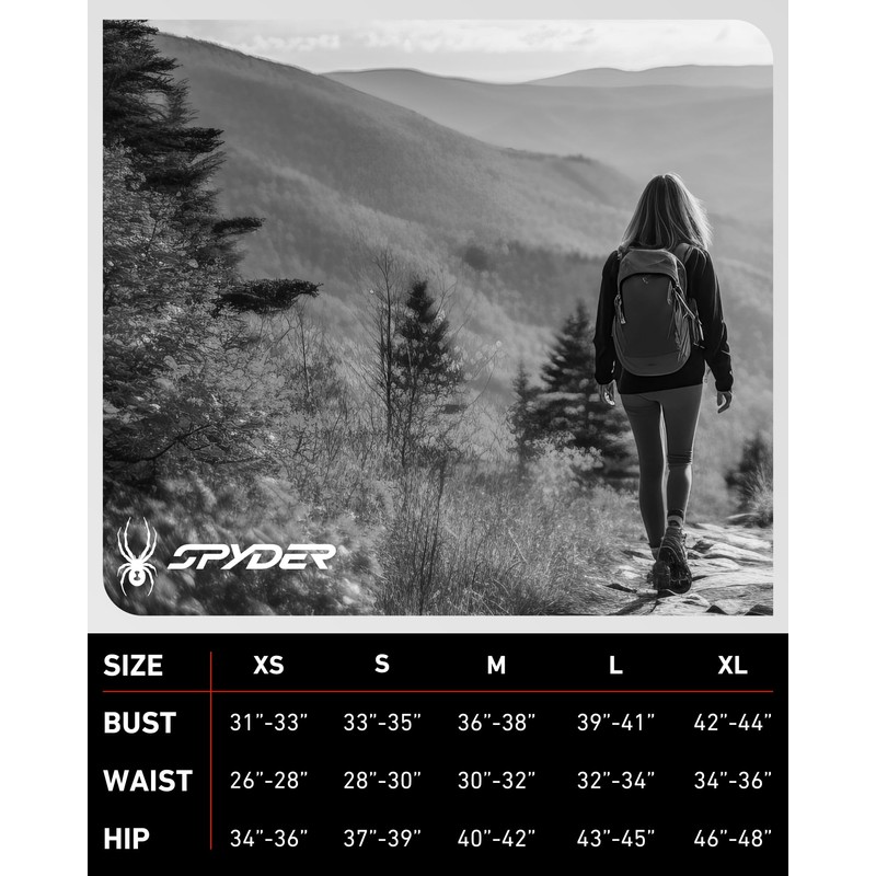 Spyder Women's Thermal Underwear Set - 2 Piece Brushed Back