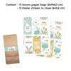 Papierdrachen Easter mini sets - adults