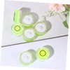 SHINEOFI 16PCS Circular Bubble Level Diameter Height Surface Level for