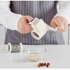 Stralande White Rotary Cheese Grater for Left and Right Handed