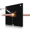 1/5"(5mm) Welding Blanket Fireproof, 12''x12'' Thickened Heat Shield Welding Pad,