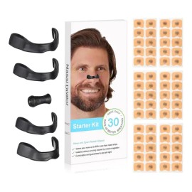 Dilatador Respiración Tiras Nasal Magnetico Anti Ronquido 60