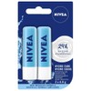 NIVEA Hydro Care Lip Balm Sticks, Duo Pack, 2 x
