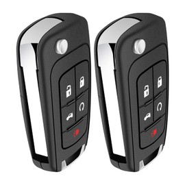 Keyless Entry Remote Fob Fits for Chevy Camaro Equinox 2010-2019/ Cruze 2011-2016/ Sonic 2012-2017/ Malibu 2014-2016/ GMC Terrain Buick Lacrosse Regal Verano Encore Replacement for P/N: OHT01060512