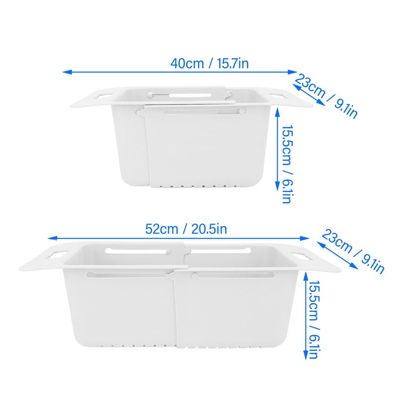 Chest Freezer Basket Deep Adjustable Storage Organizer Bin Divider Expandable