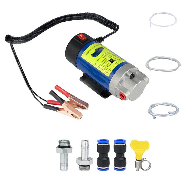 12 Volt Electric Engine Oil Transfer Extractor Fluid Suction Pump