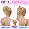 Hairro Messy Bun Hair Piece Remy Human Hairpiece DIY Wrap