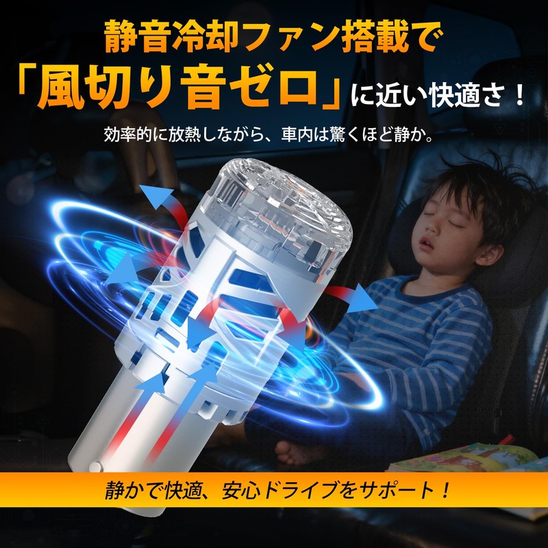 Perrace S25 High Flare Prevention Enhanced Version, 150° LED Blinker,