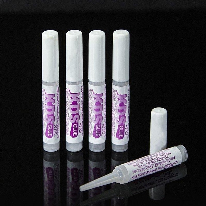 KDS 5 pcs KDS Nail Tip Glue - Adhesive Super