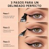 Delineador Líquido 2 En 1 Sello Sellado Impermeable Duradero