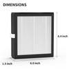 FCFMY 3 Packs Q10 Replacement Filters Compatible with Afloia Q10