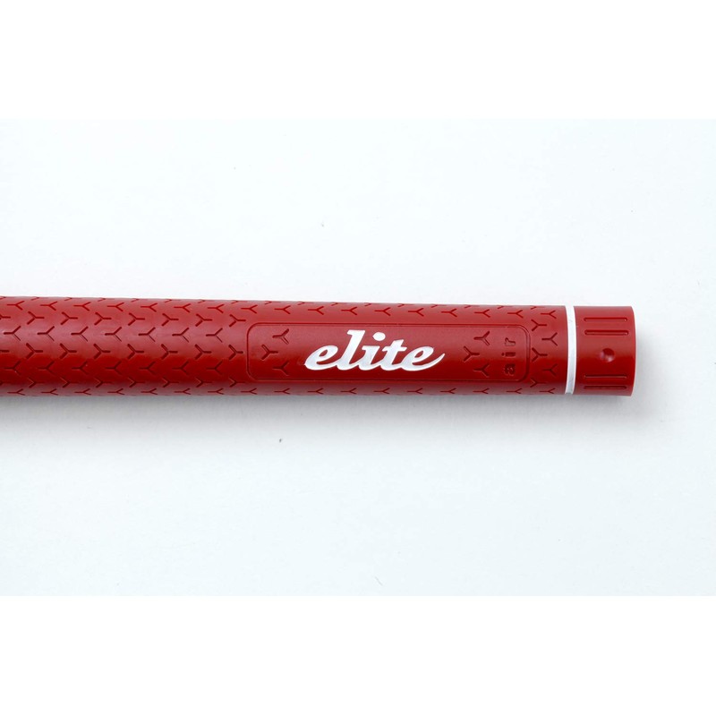 elitegrips Y360°s Air Golf Grips, 7 Piece Set, Classic Red,